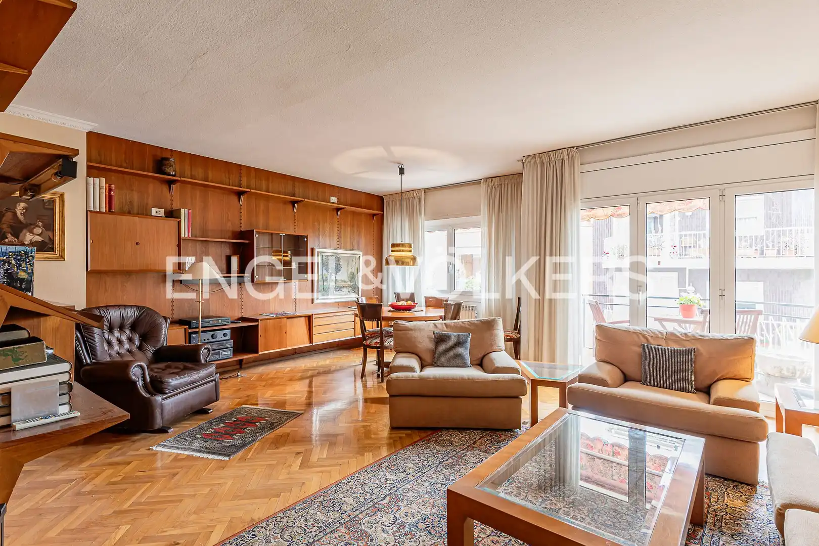 Sala de estar de Piso en venta en Barcelona con Calefacción y Balcón