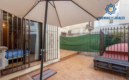 Terrace of Flat for sale in  Granada Capital  with Air Conditioner, Heating and Storage room