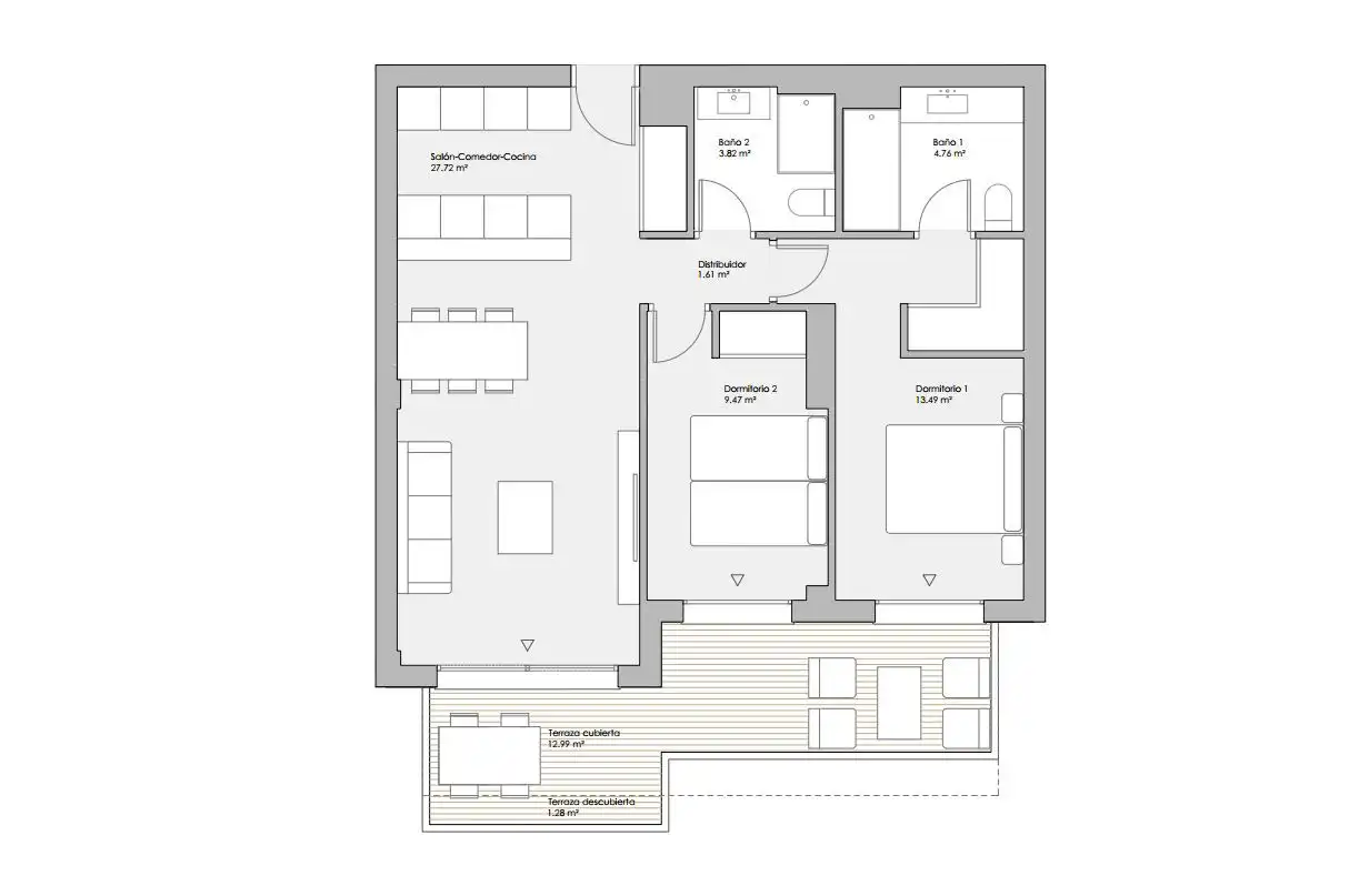 Appartement compact avec piscine à vendre à Mijas Golf, imagen 17