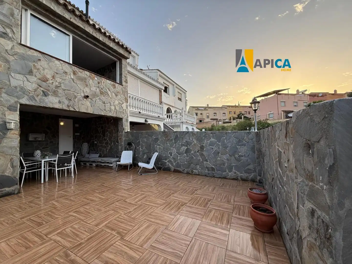Terrassa de Casa adosada en venda en Algeciras amb Terrassa