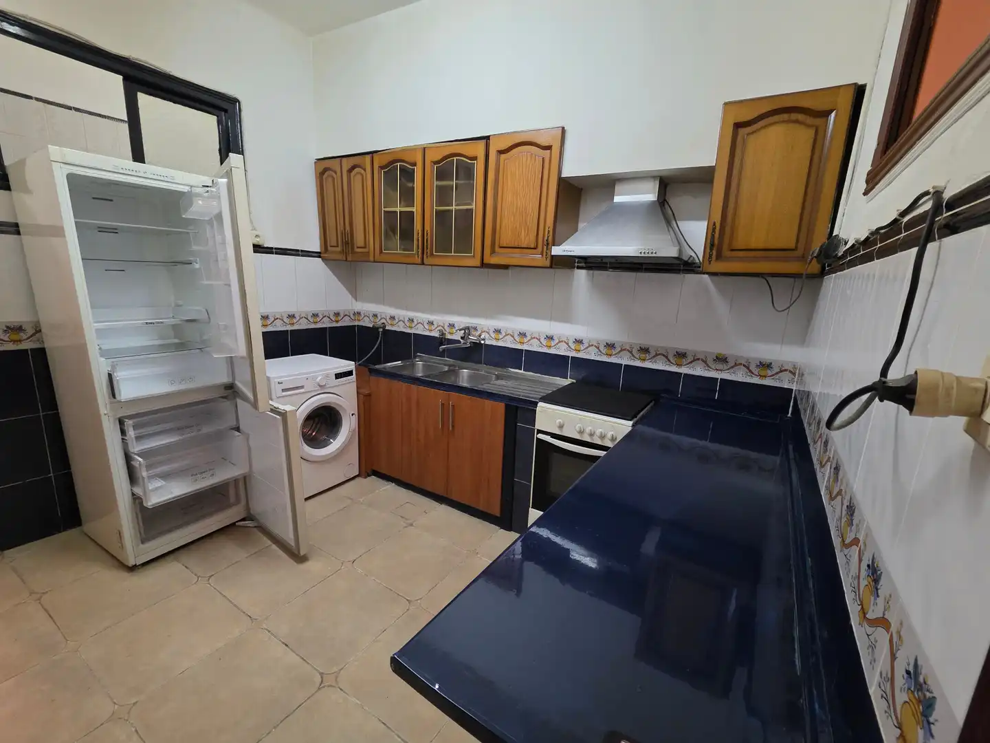 Cocina de Casa o chalet en venta en Castellón de la Plana / Castelló de la Plana con Terraza, Trastero y Amueblado