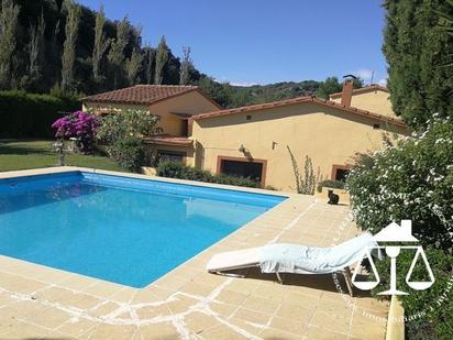 Swimming pool of Country house for sale in Arenys de Munt  with Heating, Private garden and Terrace