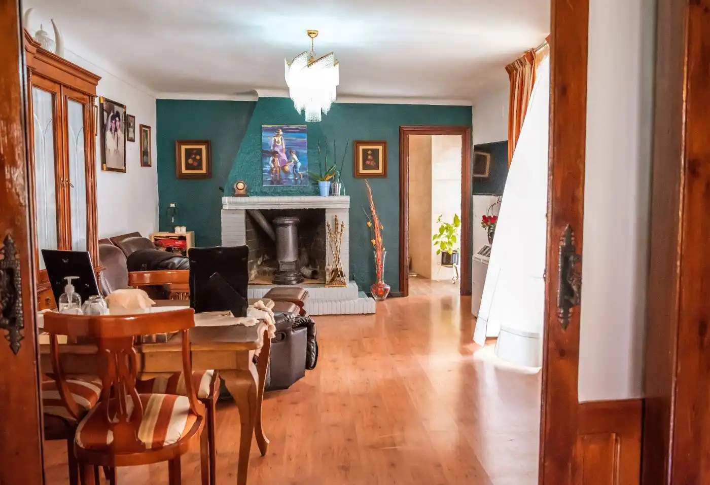Sala d'estar de Casa o xalet en venda en Estepa amb Calefacció, Terrassa i Balcó