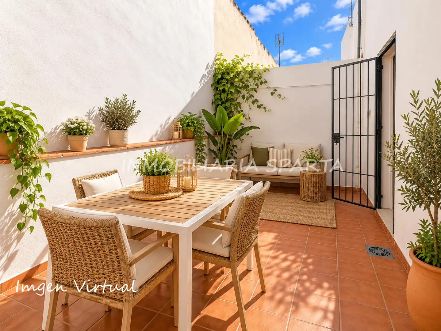 Terraza de Casa adosada en venta en Alcalá del Río, Sevilla