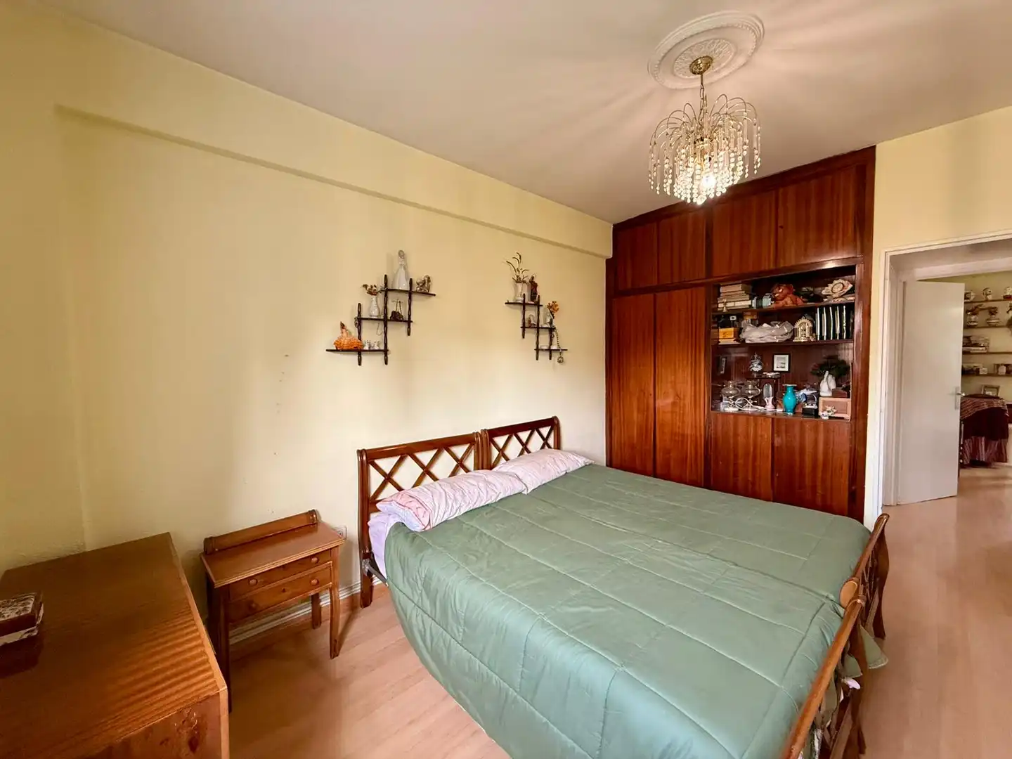 Bedroom of Flat for sale in Madrid  with Heating, Terrace and Furnished