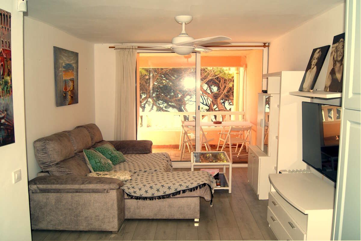 Living room of Apartment for sale in Vila-seca  with Terrace and Furnished