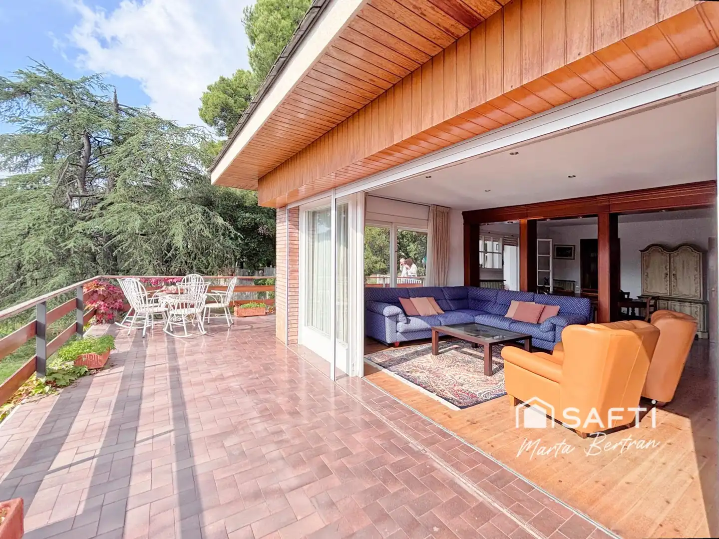 Terraza de Finca rústica en venta en Sant Feliu de Codines con Calefacción, Terraza y Piscina