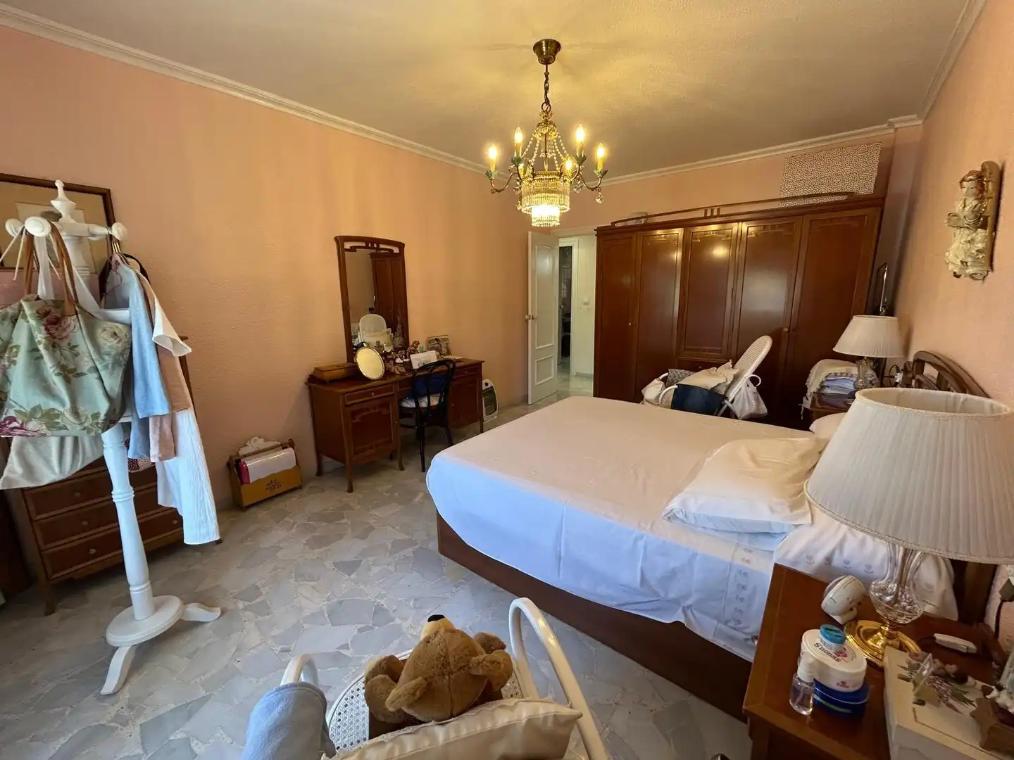 Bedroom of Flat for sale in Petrer  with Air Conditioner, Heating and Balcony