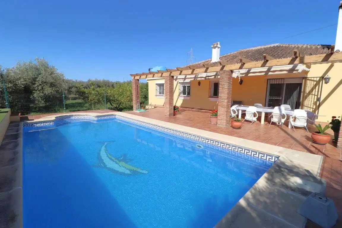 Garden of Houses for rent in Coín  with Private garden, Terrace and Swimming Pool