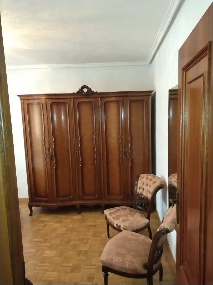 Bedroom of Flat for rent in Bembibre  with Heating, Parquet flooring and Storage room