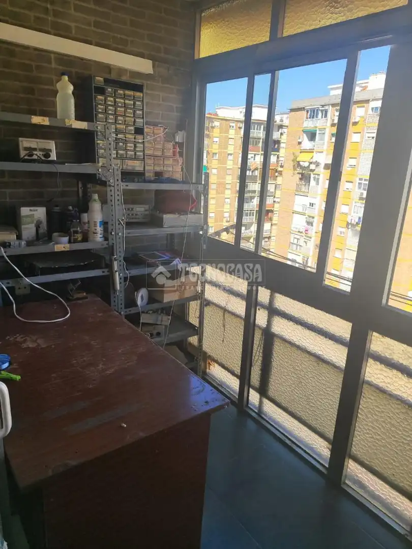 Terrasse von Wohnung zum Verkauf in Málaga mit Klimaanlage und Terrasse