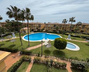 Garden of Apartment for sale in Chiclana de la Frontera  with Heating, Terrace and Furnished