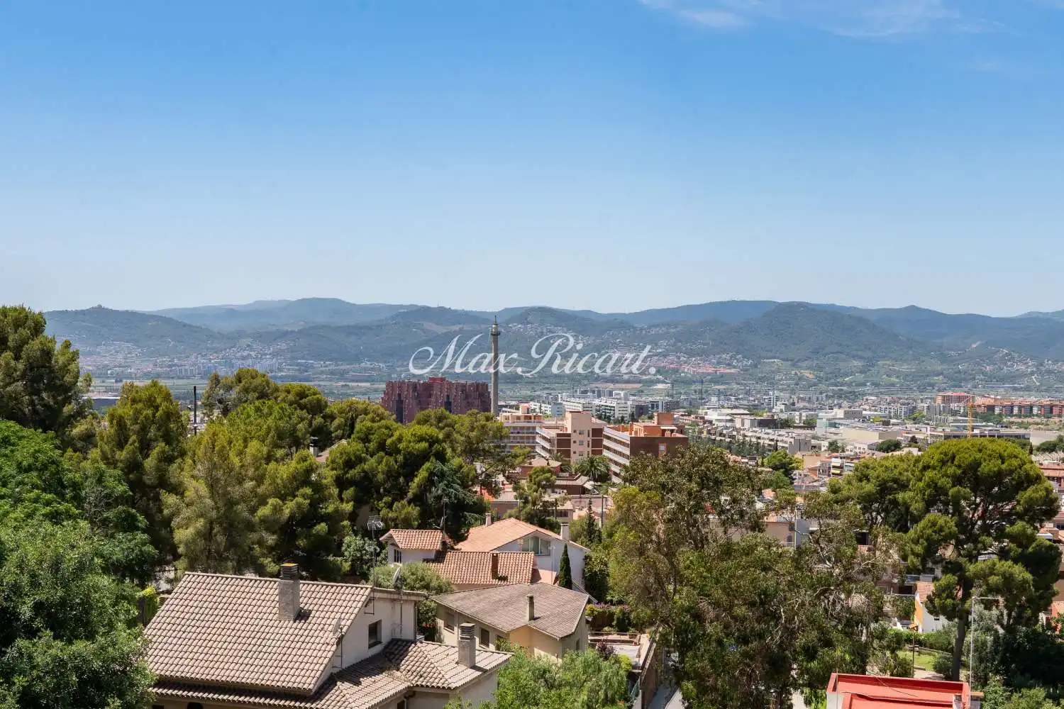 Exterior view of Houses for rent in Sant Just Desvern  with Air Conditioner, Heating and Terrace