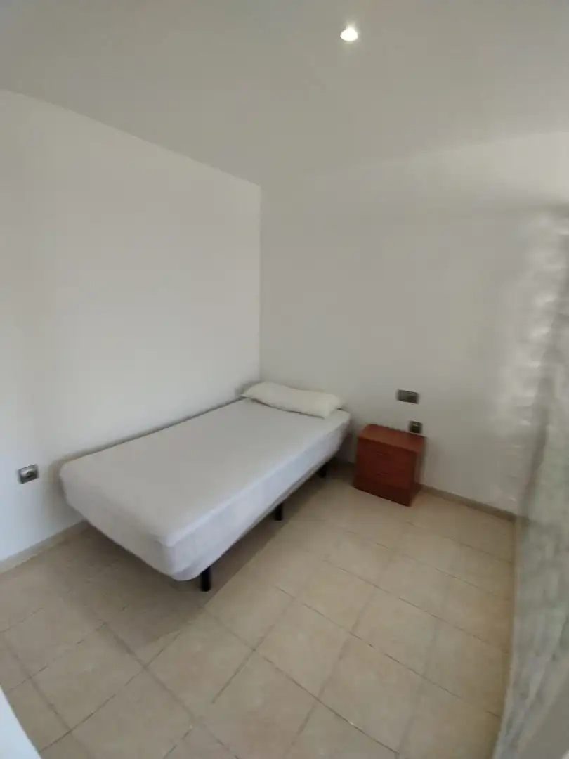 Bedroom of Flat for rent in Vícar  with Air Conditioner, Terrace and Furnished