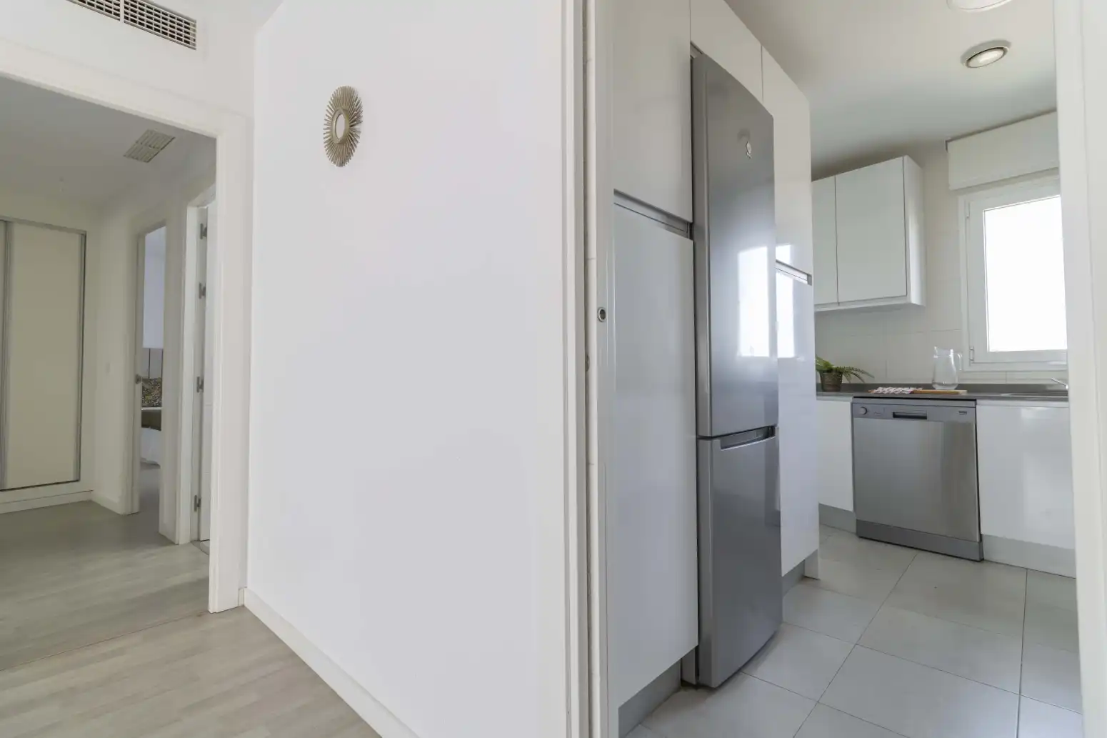Cocina de Piso en venta en Sevilla con Aire acondicionado, Calefacción y Jardín privado