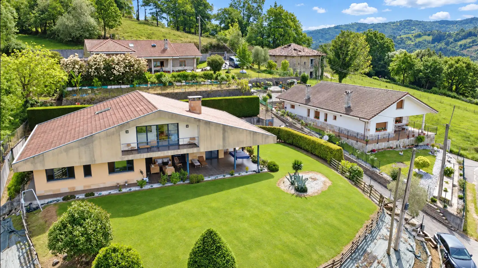 Villa con terrazza in vendita a Carretera Siero a Vega 183