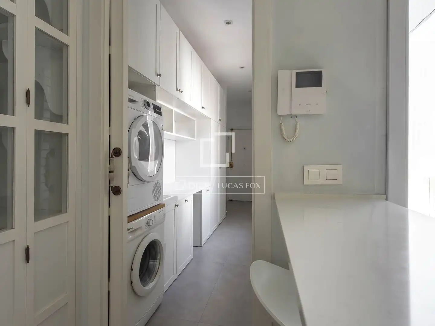 Kitchen of Attic for rent in Madrid  with Air Conditioner, Heating and Parquet flooring