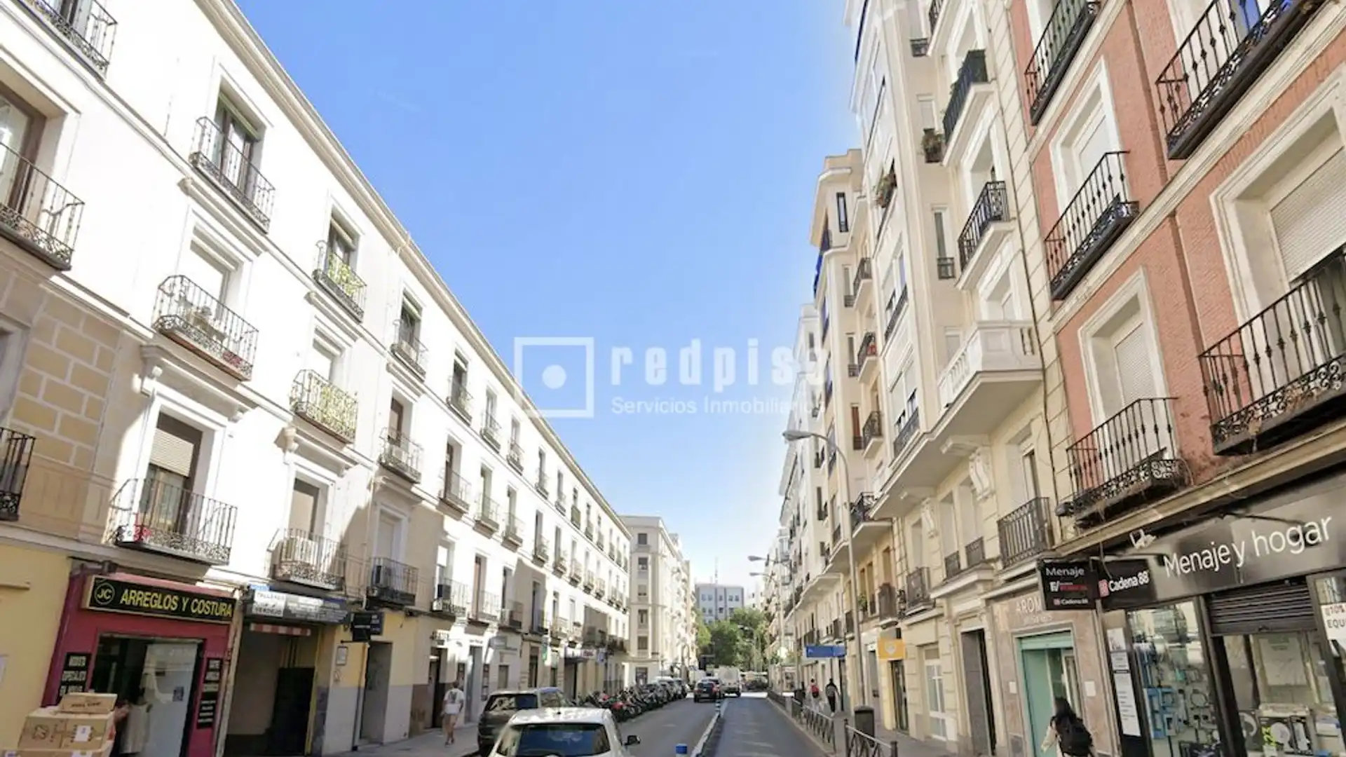 Vista exterior de Estudio de alquiler en  Madrid Capital con Calefacción y Amueblado