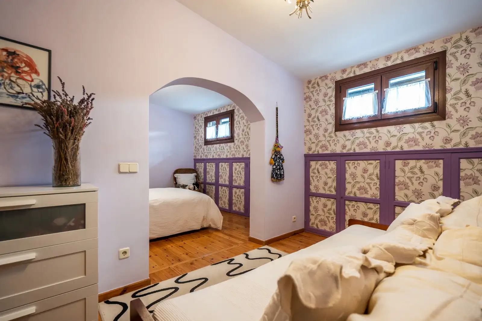 Bedroom of Houses for sale in El Espinar  with Heating, Private garden and Terrace