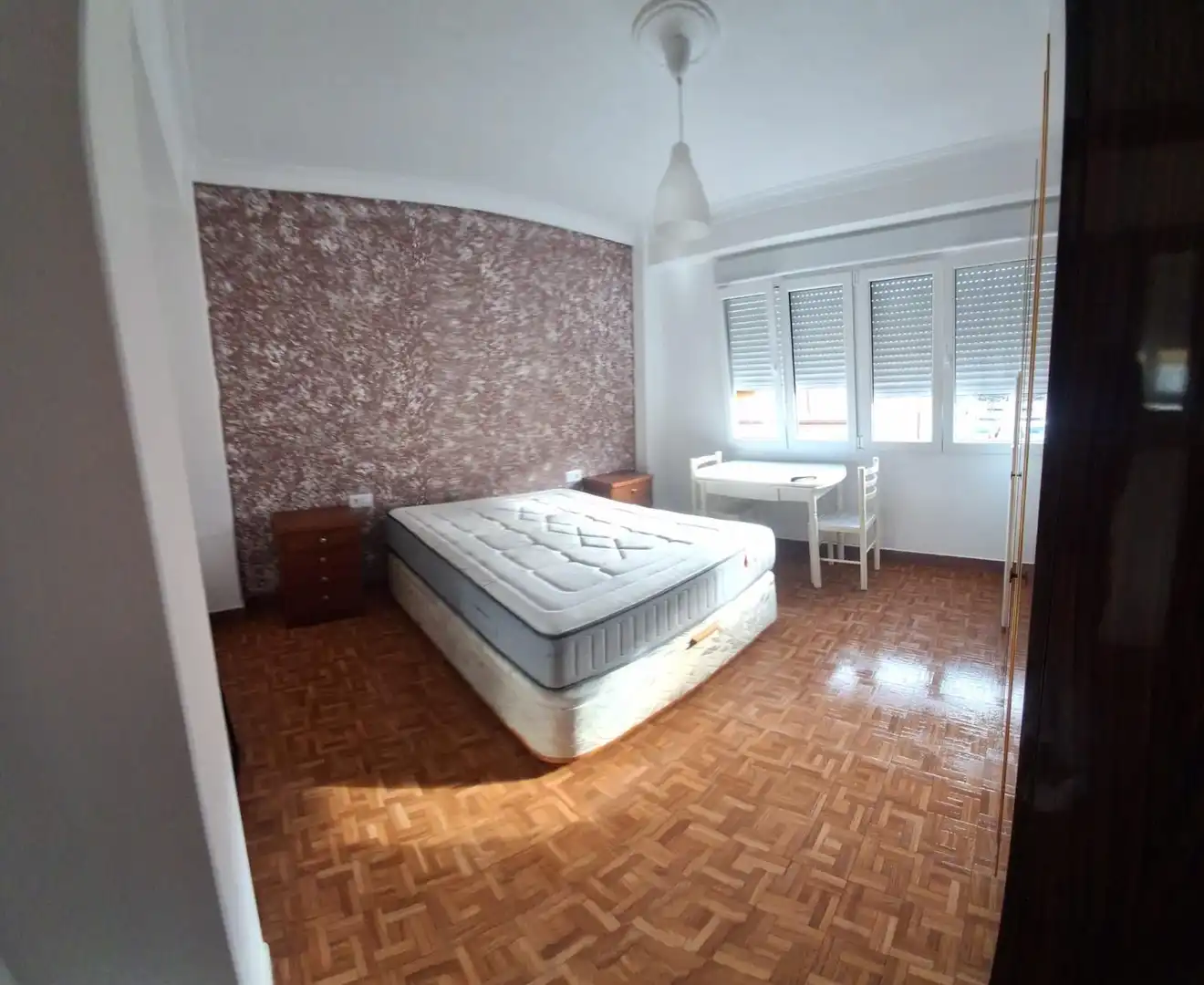 Bedroom of Flat for share in A Coruña Capital   with Private garden