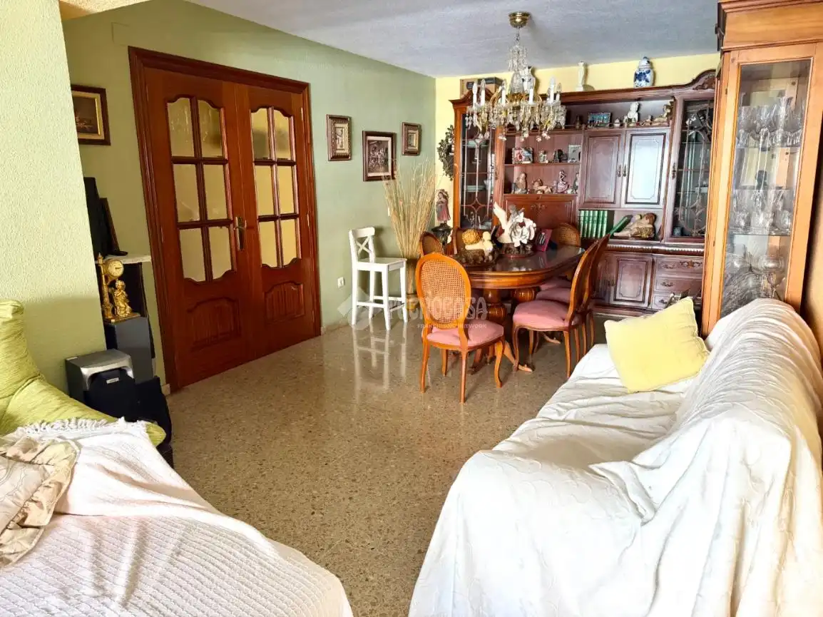 Sala de estar de Piso en venta en Valencia con Aire acondicionado y Balcón