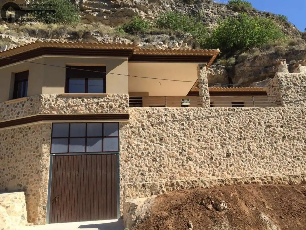 Vista exterior de Casa o chalet en venta en La Recueja con Aire acondicionado, Jardín privado y Terraza