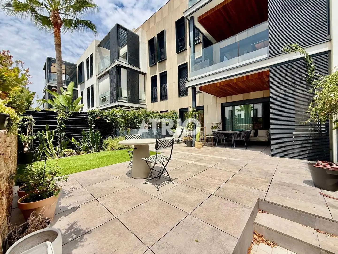 Terraza de Piso de alquiler en  Palma de Mallorca con Aire acondicionado, Jardín privado y Trastero