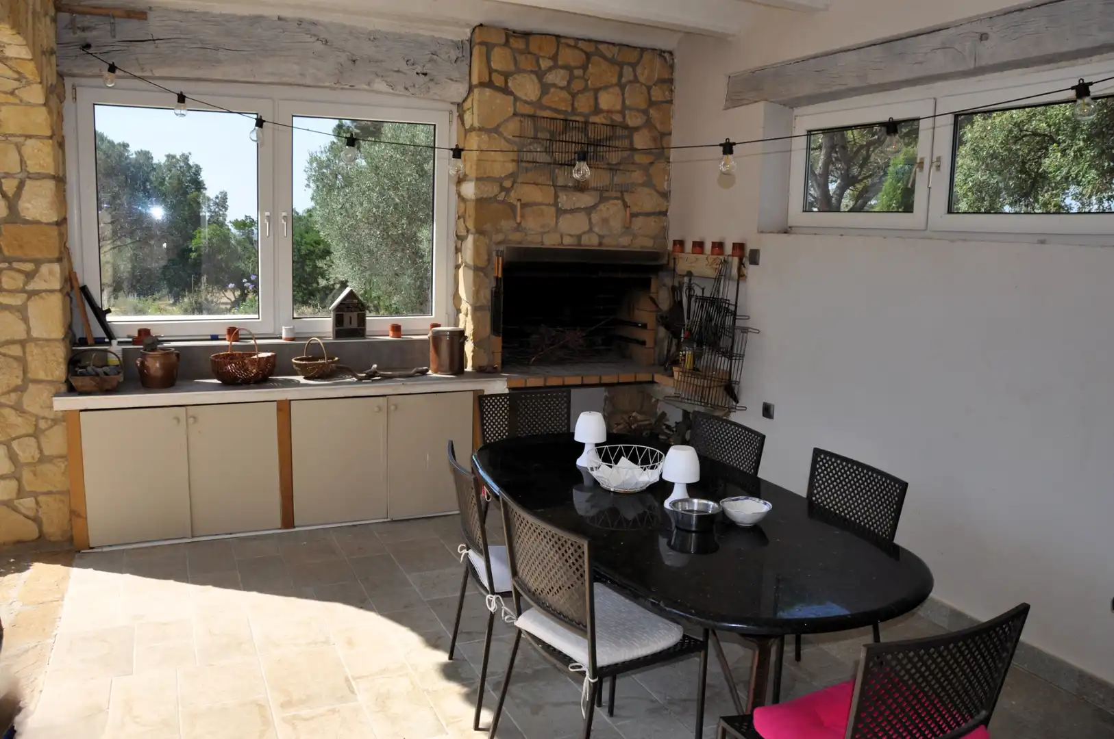Terraza de Casa o chalet en venta en Garriguella con Aire acondicionado, Calefacción y Jardín privado