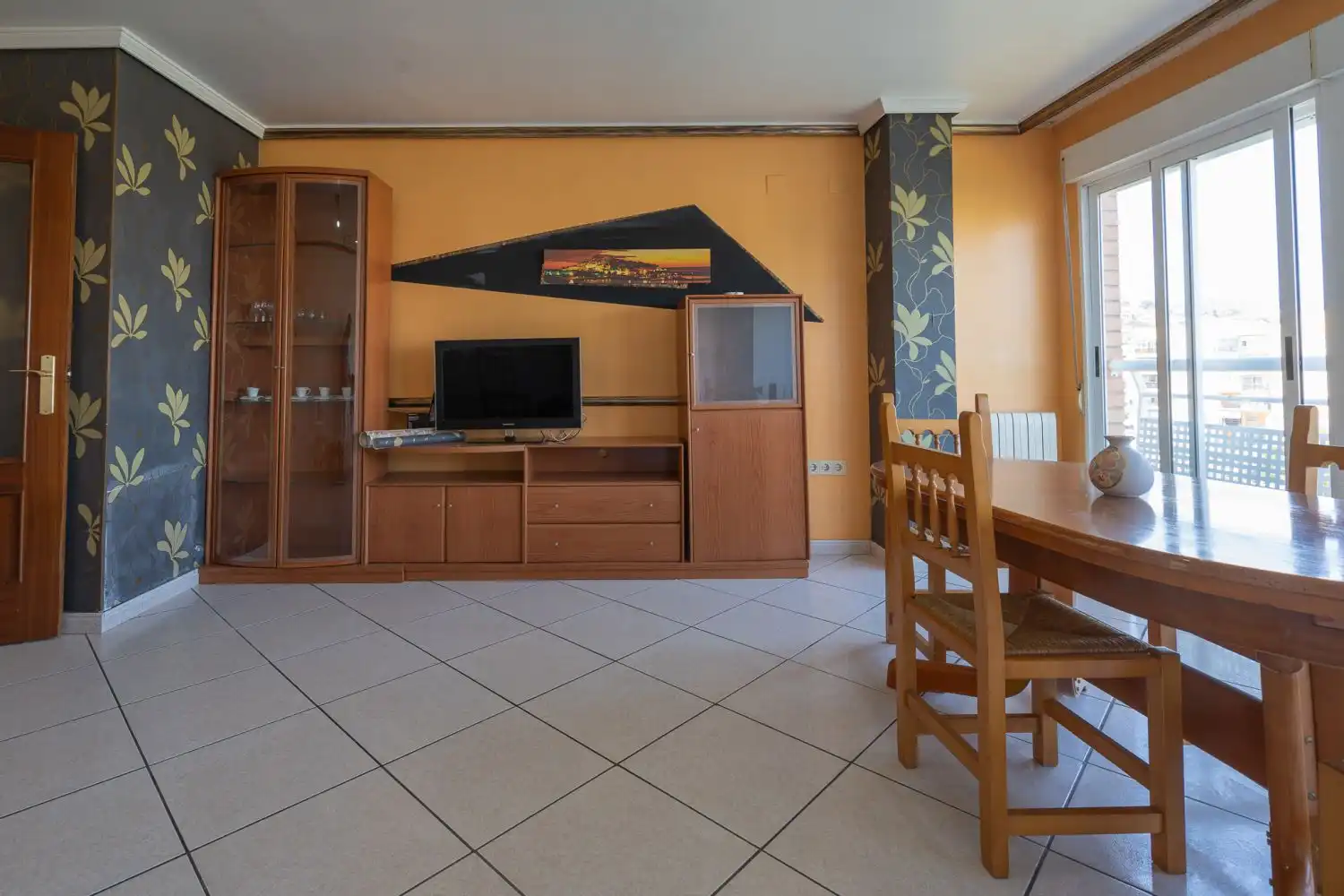 Sala de estar de Piso en venta en Peñíscola / Peníscola con Terraza y Balcón