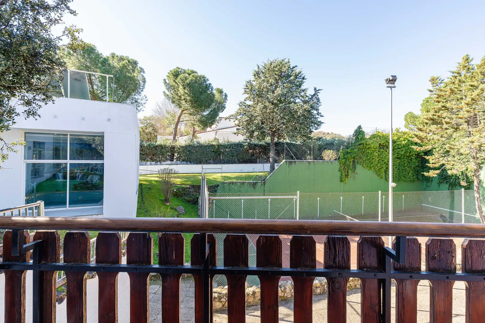 Garden of Houses for sale in Villanueva de la Cañada  with Air Conditioner, Heating and Private garden