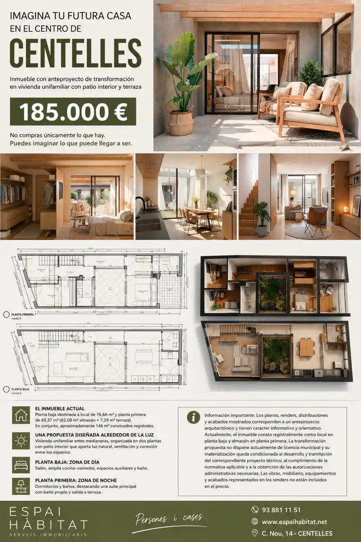 Adossat en venda a Centelles - CL SANTA COLOMA 20, imagen 5