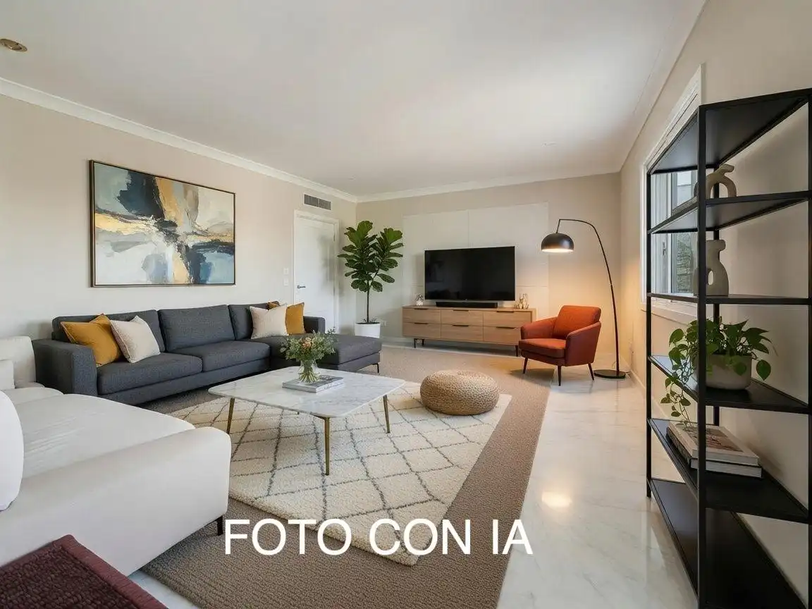 Sala d'estar de Pis en venda en Valencia amb Aire condicionat, Terrassa i Balcó