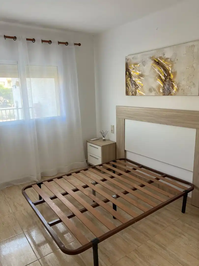 Bedroom of Flat for rent in Les Borges Blanques  with Air Conditioner, Heating and Terrace