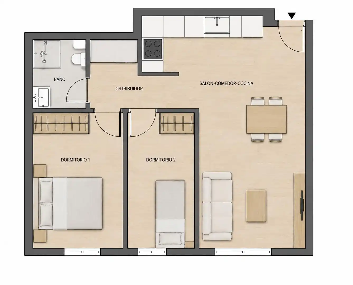 Apartamento en venta en Barcelona con Alarma