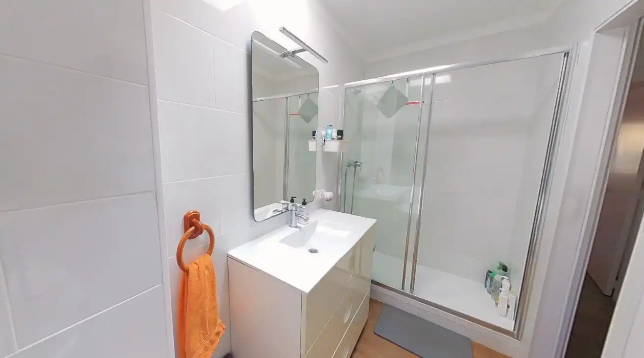 Badezimmer von Wohnung zur Miete in Ses Salines mit Klimaanlage und Terrasse