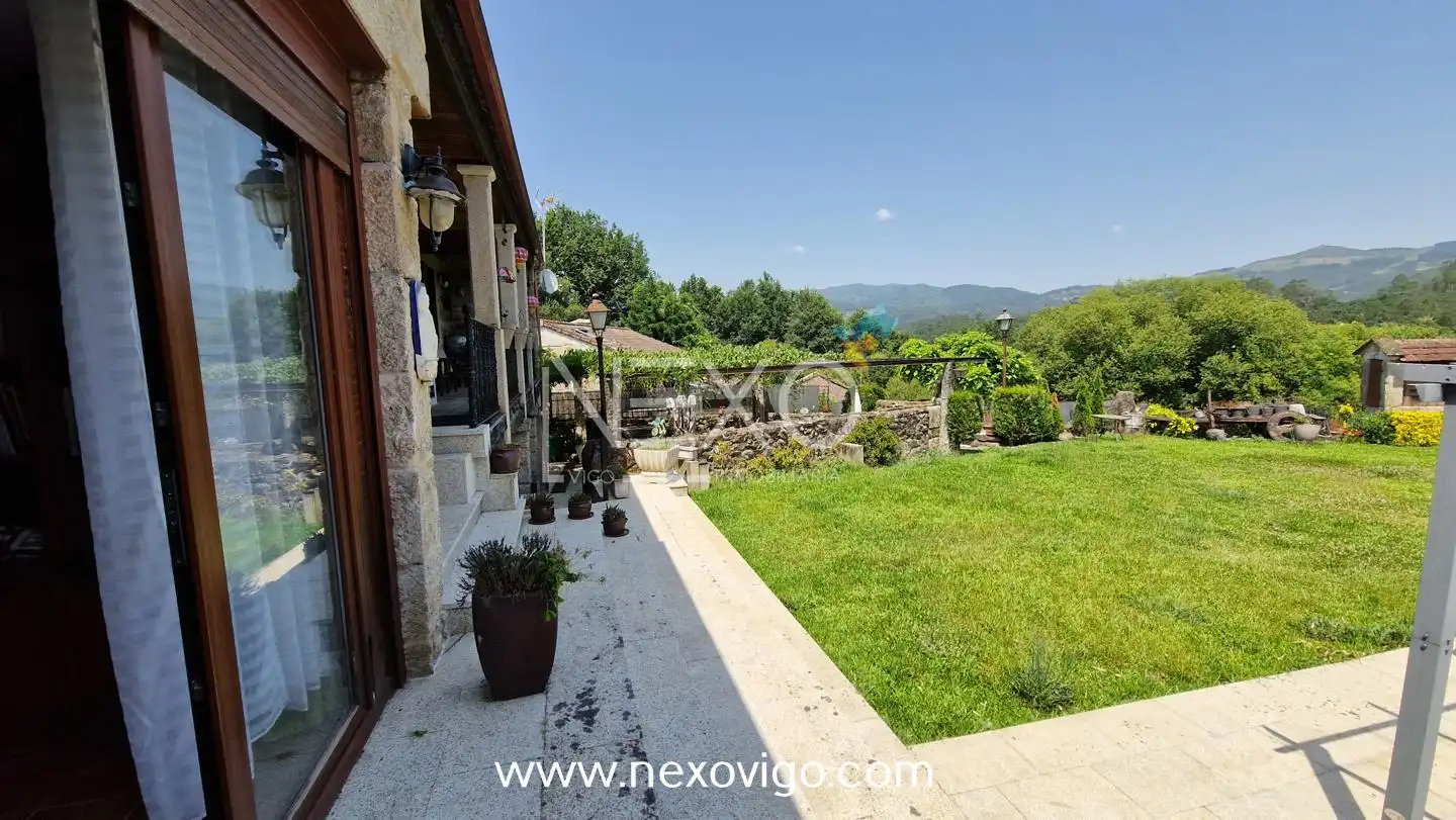 Garten von Haus oder Chalet zum Verkauf in Mondariz mit Heizung, Privatgarten und Terrasse