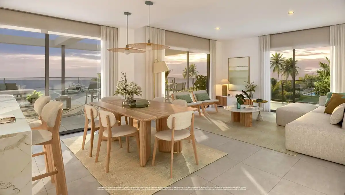 Comedor de Apartamento en venta en Málaga con Terraza