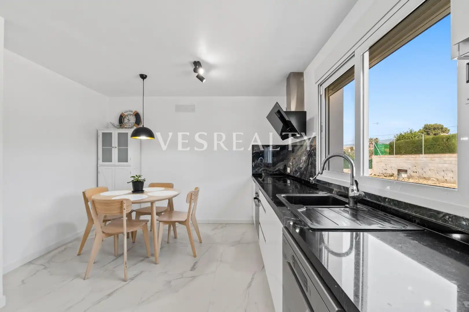 Cocina de Casa o chalet en venta en Busot con Aire acondicionado, Calefacción y Terraza
