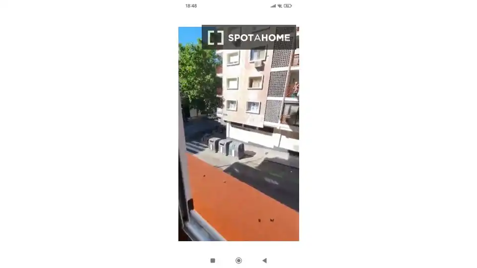 Außenansicht von Wohnung zur untervermieten in Madrid mit Klimaanlage, Terrasse und Möbliert