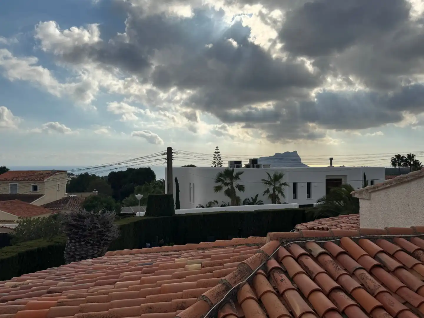 Vista exterior de Casa o chalet en venta en Benissa con Aire acondicionado, Terraza y Piscina