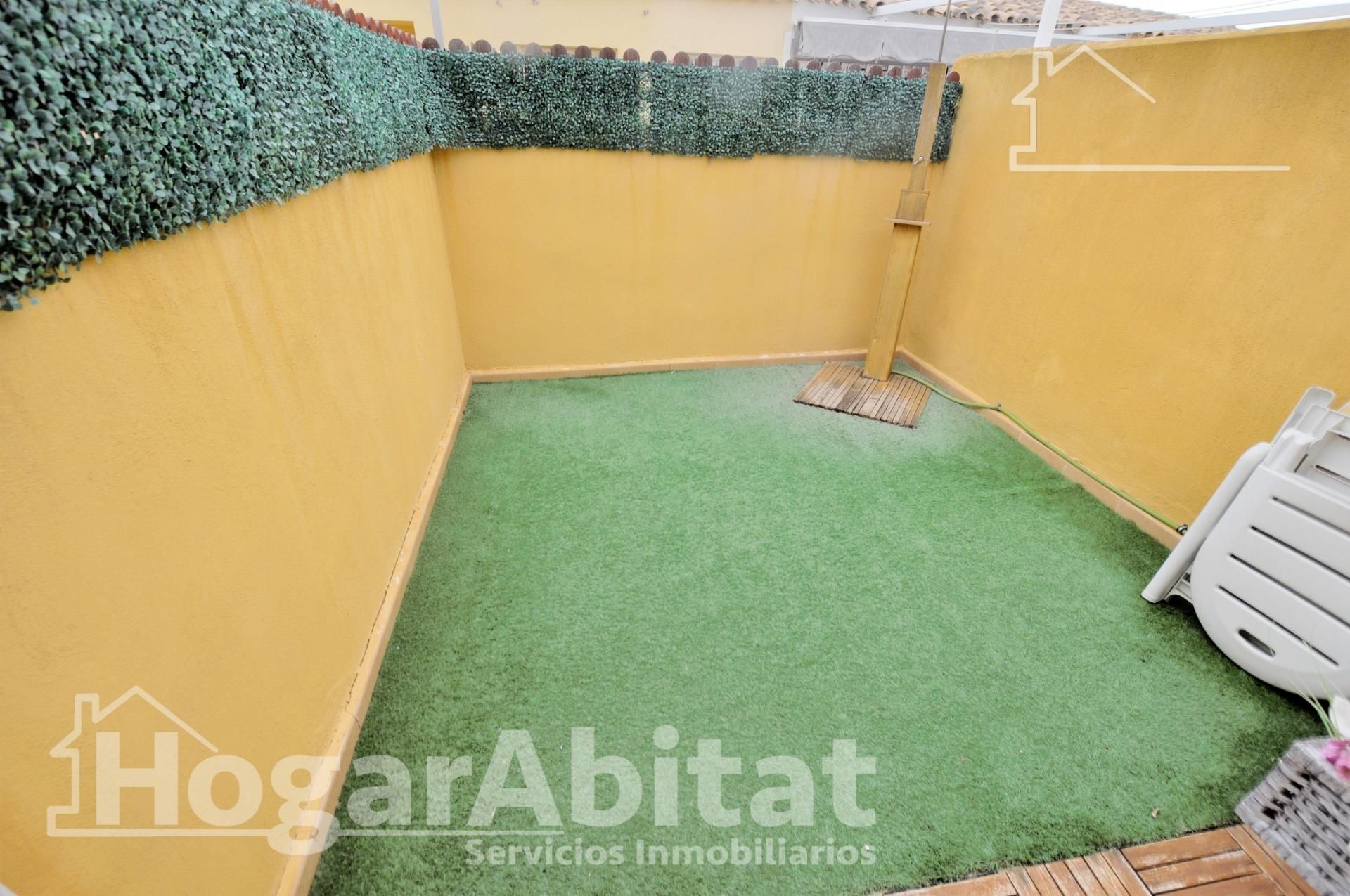 Jardín de Casa adosada en venta en Puçol con Aire acondicionado, Terraza y Trastero