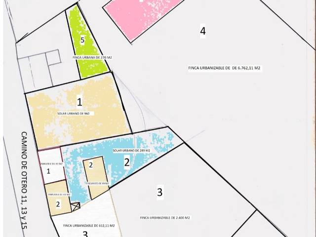 Terreno residencial en Venta en Camino Otero, 15 en Área Rural