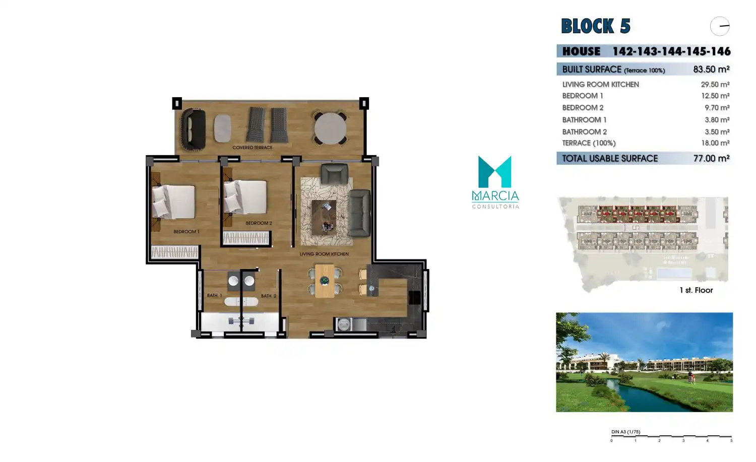 Appartement avec piscine à vendre à Centro, imagen 19