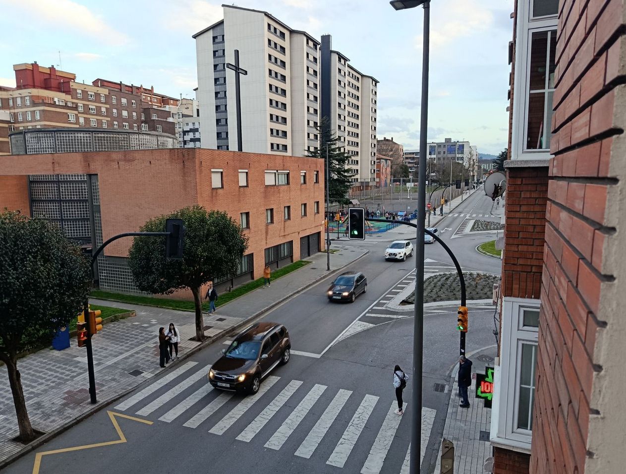 Exterior view of Flat for sale in Gijón   with Oven