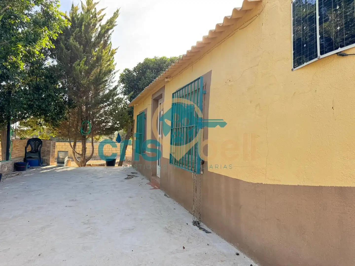 Vista exterior de Casa o chalet en venta en Lorca con Aire acondicionado, Jardín privado y Amueblado