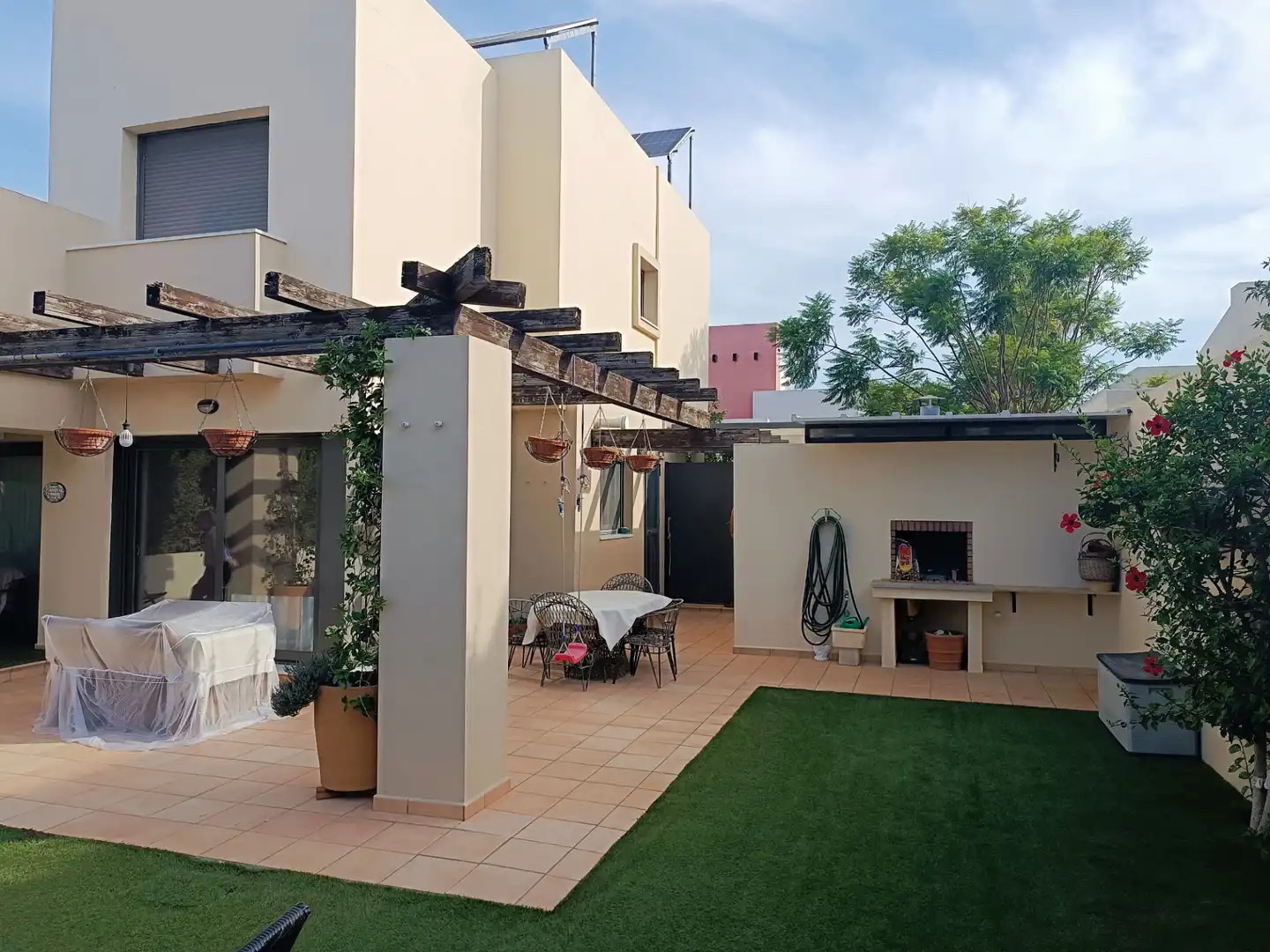 Terraza de Casa adosada en venta en Puerto Real con Aire acondicionado, Jardín privado y Parquet