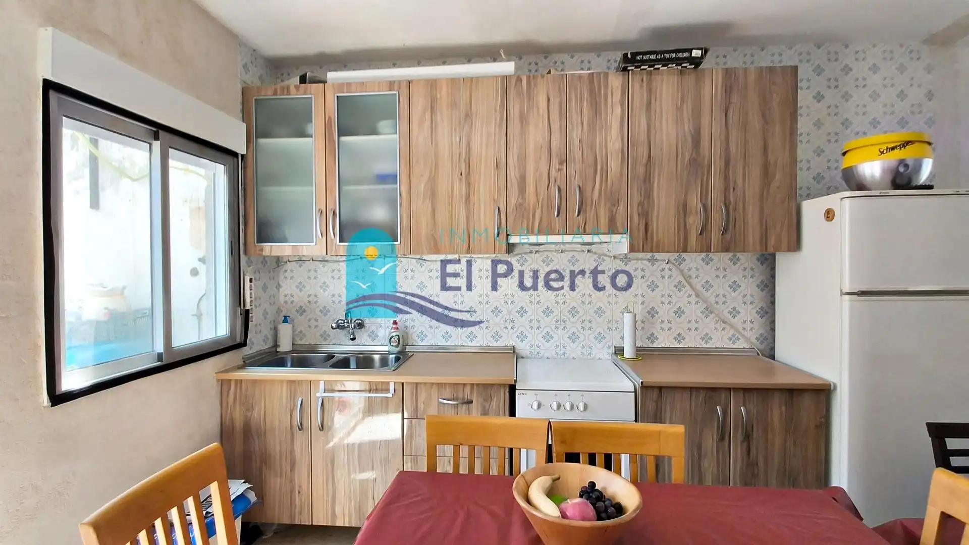 Cocina de Piso en venta en Mazarrón con Terraza, Trastero y Amueblado