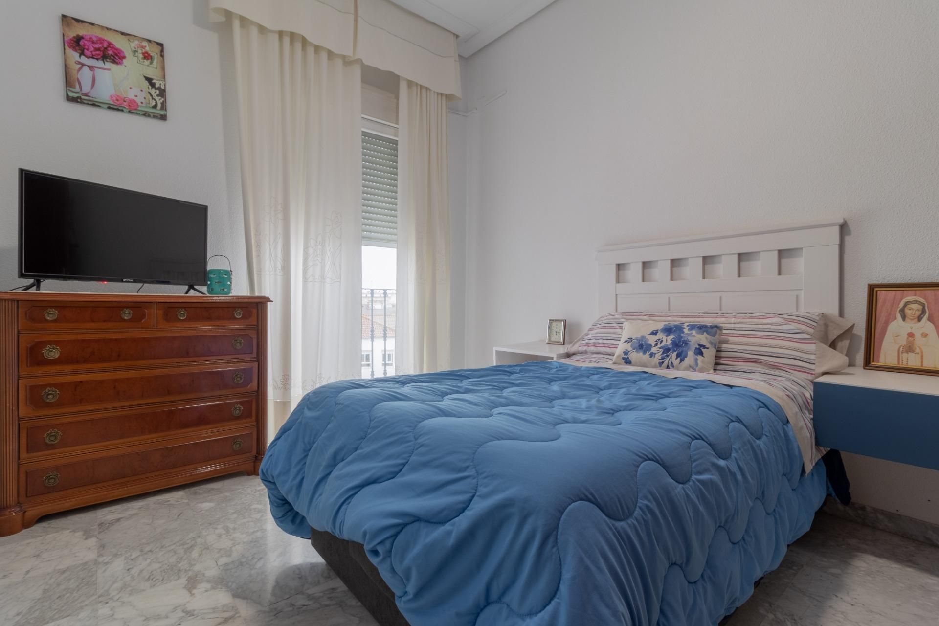 Bedroom of Flat for sale in Pozoblanco  with Air Conditioner, Parquet flooring and Terrace