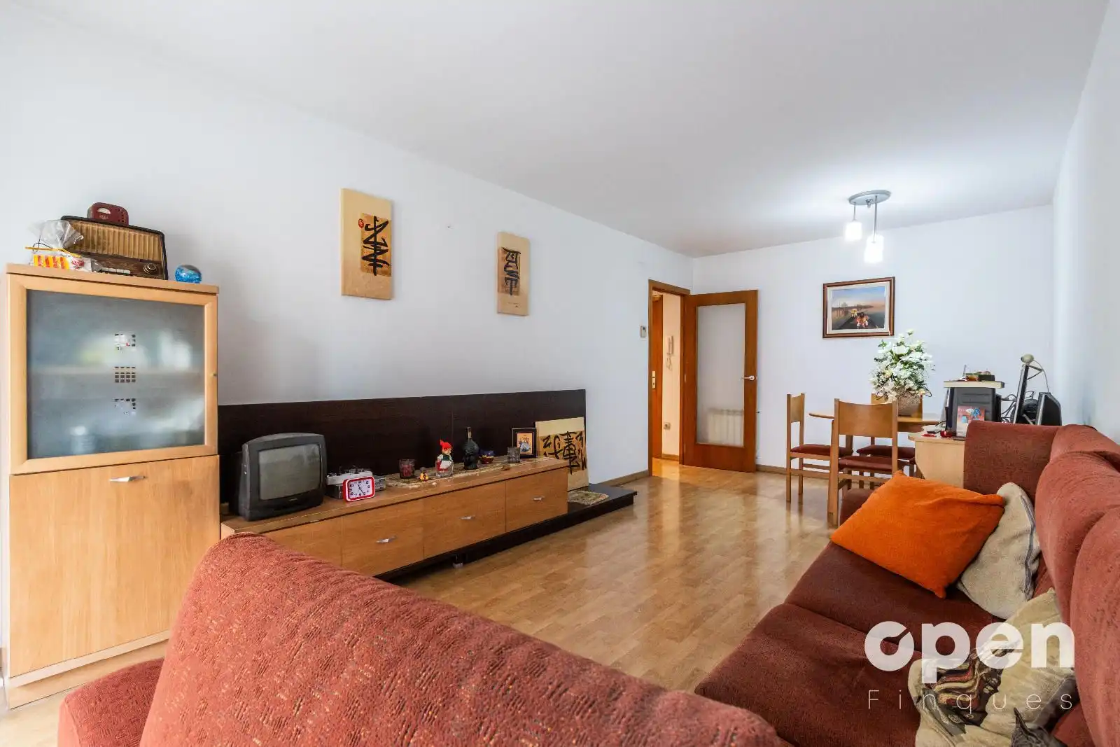 Living room of Flat for sale in Terrassa  with Air Conditioner, Heating and Terrace