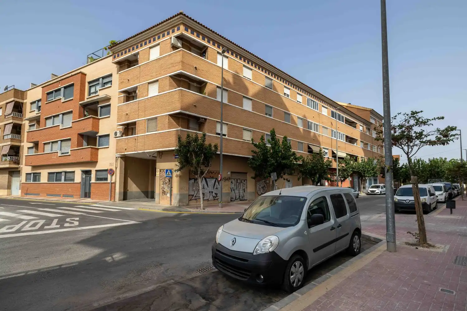 Exterior view of Flat for rent in Murcia  with Air Conditioner, Storage room and Balcony